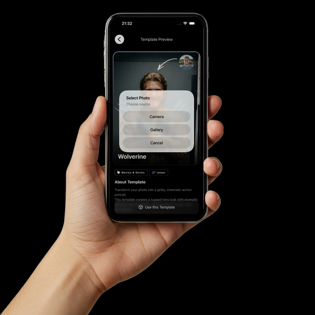 Upload or Take a Photo